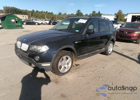 2007 BMW X3 3.0Si from USA, damaged, VIN WBXPC93477WF29063